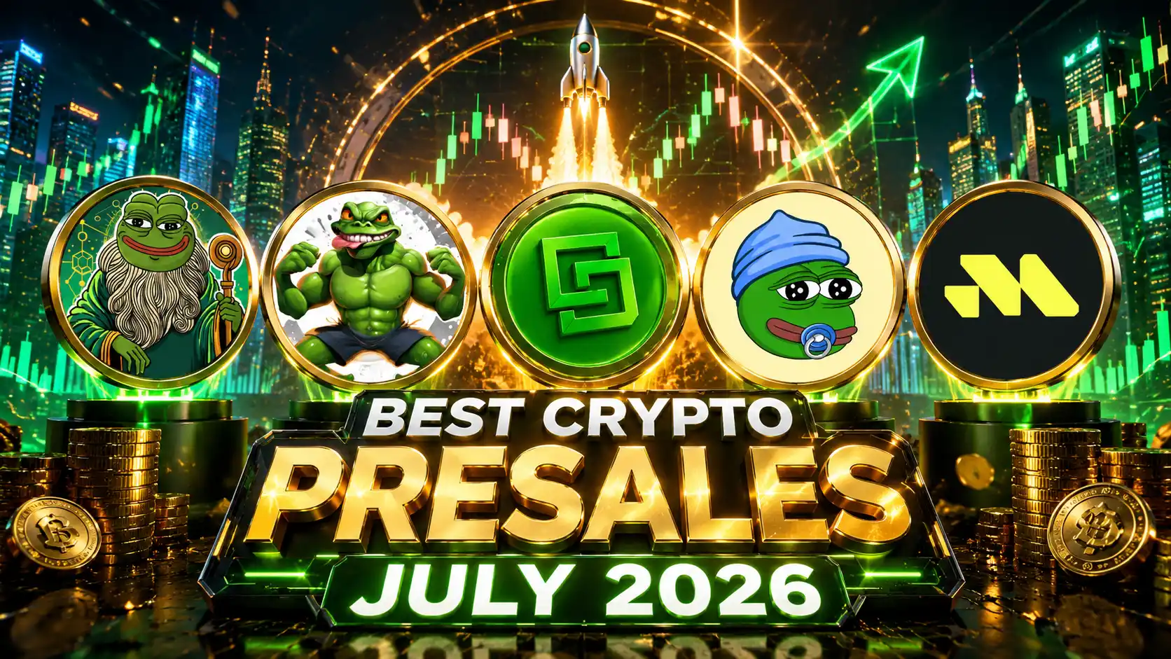 Best Crypto Presales July 2026: Pepeto, Alpha Pepe, Ionix AI Chain, Little Pepe & Remittix