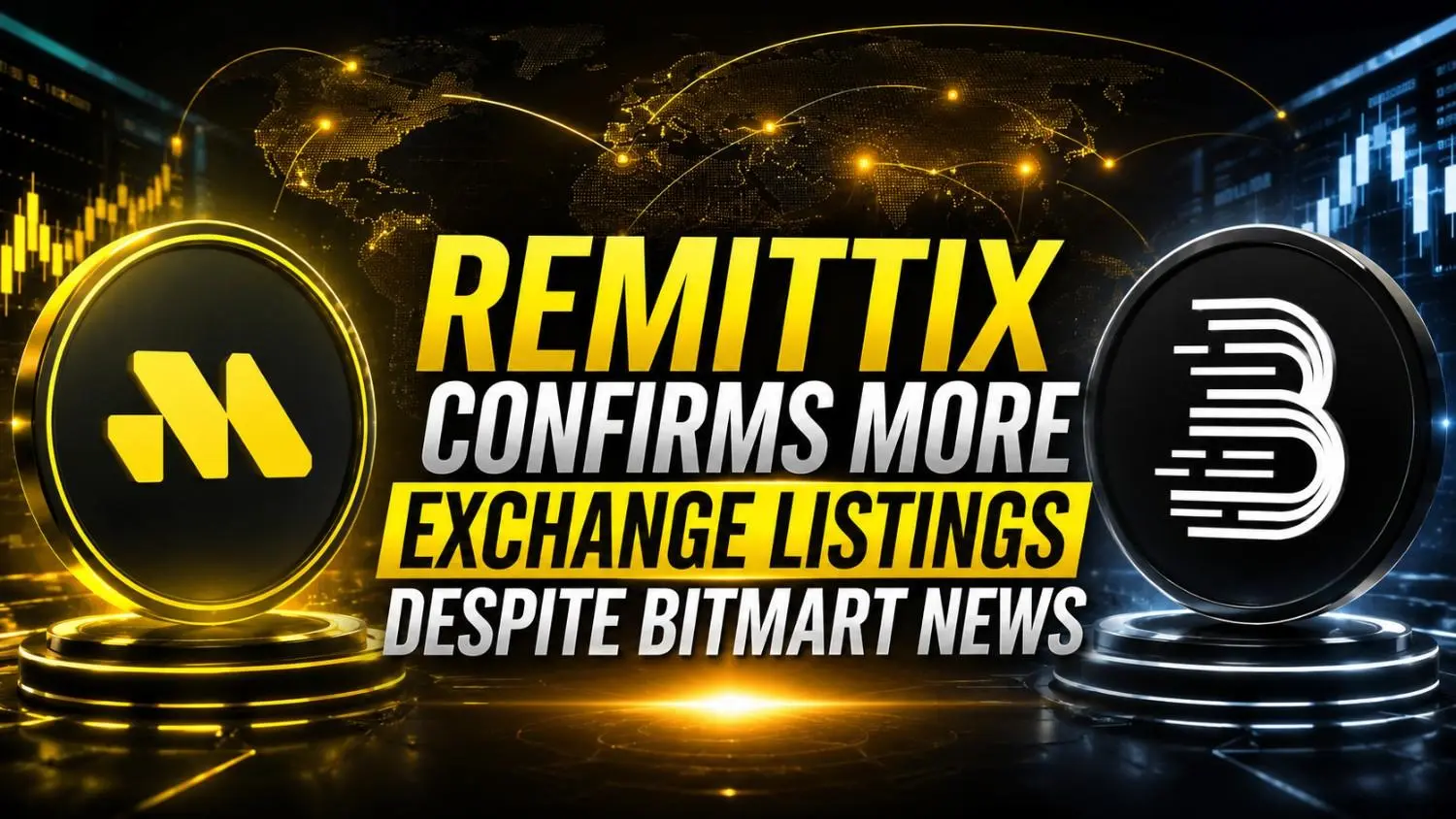 Remittix confirms more exchange listings after BitMart announcement