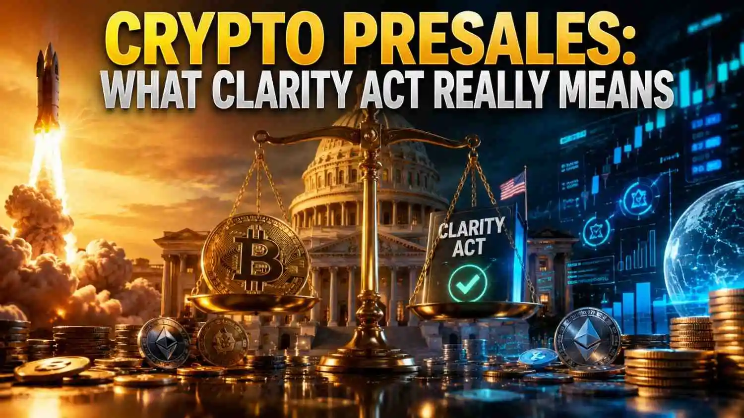 What the CLARITY Act and Shutdowns Mean For Crypto Presales