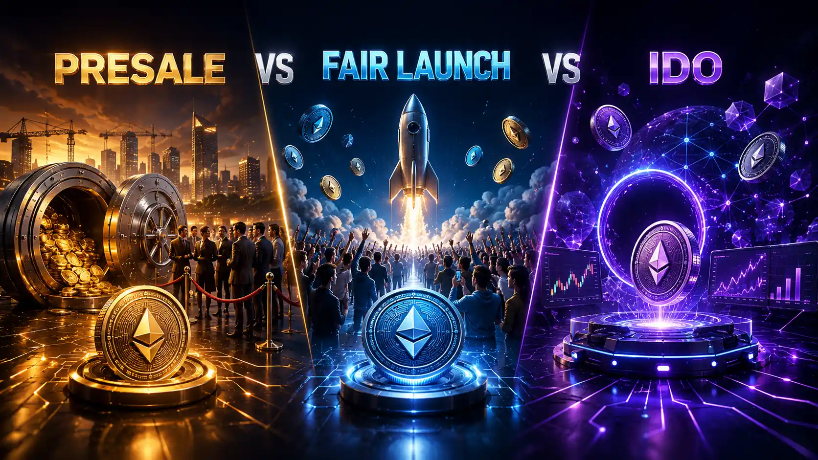 Presale vs Fair Launch vs IDO