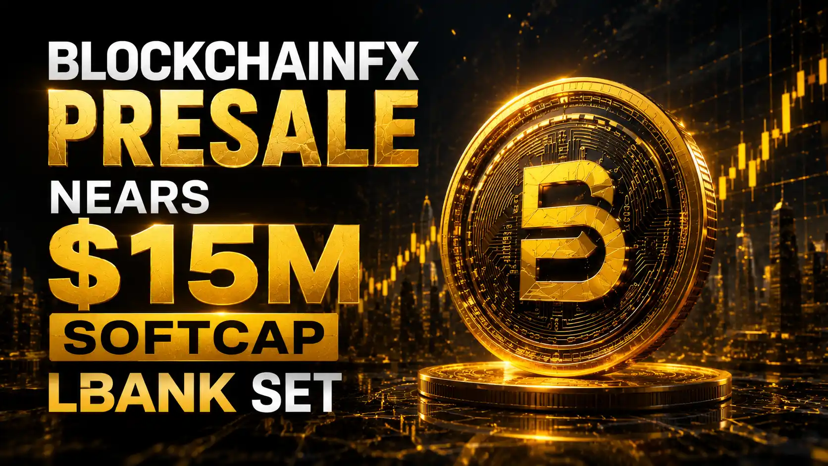 BlockchainFX Presale Nears $15M Softcap